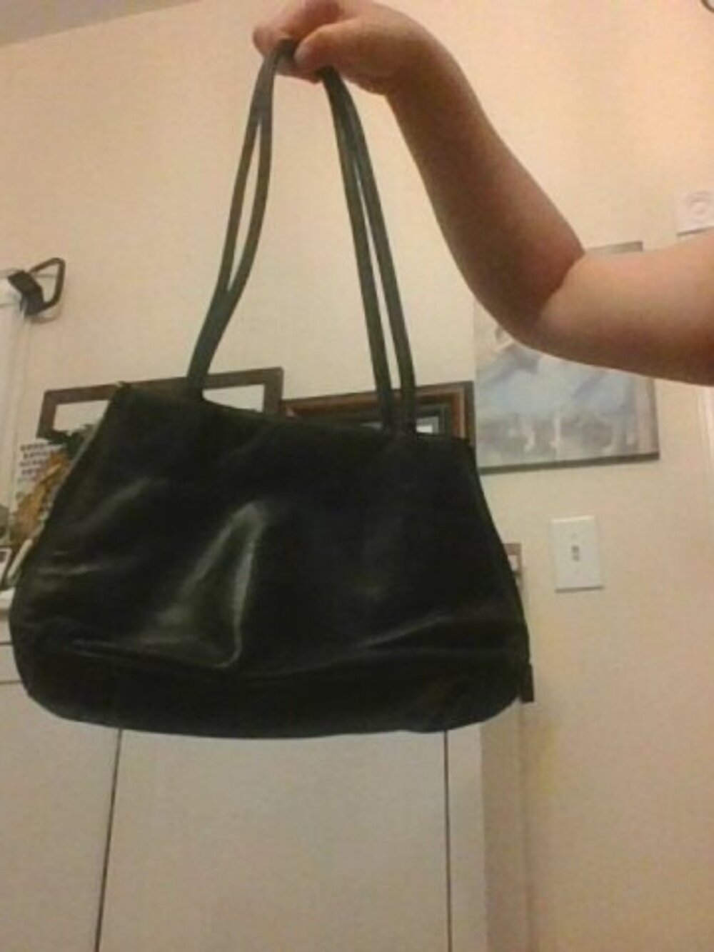 leather shoulder bag